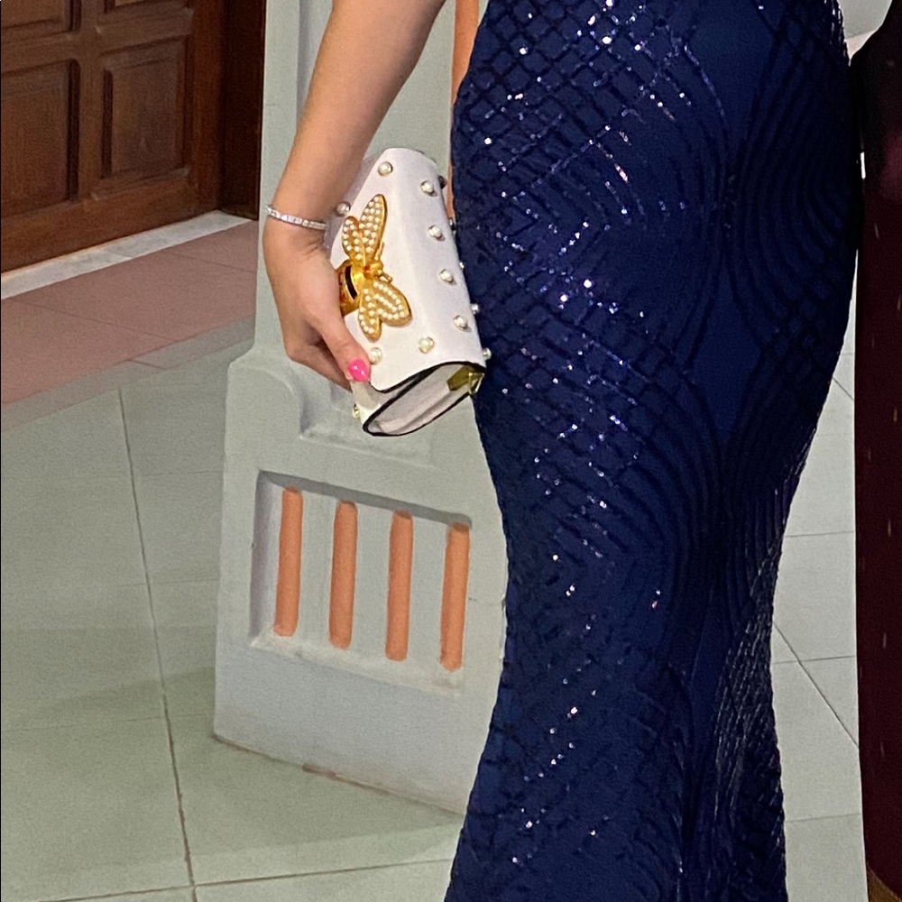 Beautiful dress in blue